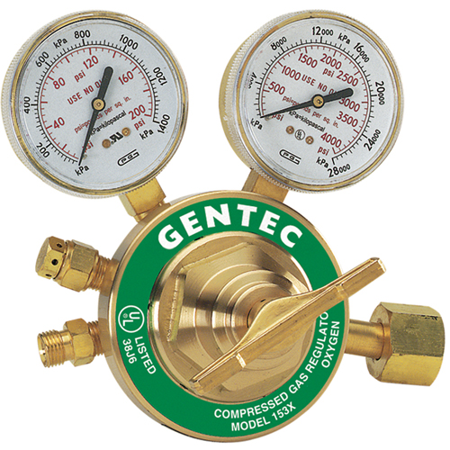 D&eacute;tendeurs &agrave; simple d&eacute;tente - S&eacute;rie 153, Ac&eacute;tyl&egrave;ne, Entr&eacute;e CGA510 FMT Sales Ltd
