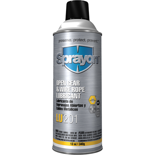LU201 Open Gear & Wire Rope Lubricant, Aerosol Can FMT Sales Ltd