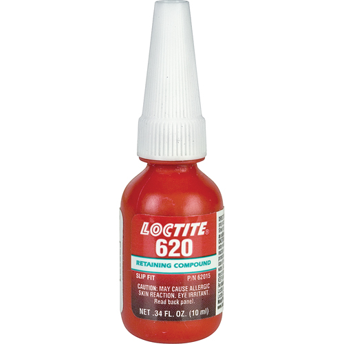 Retaining Compound 620 High Temperature, 10 ml, Bottle, Green FMT Sales Ltd