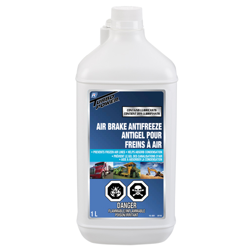 Antigel pour freins &agrave; air Turbo Power, Bouteille FMT Sales Ltd