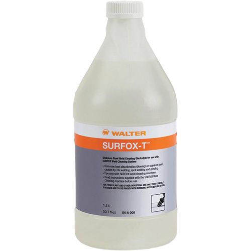SURFOX-T Weld Cleaner, 1.5 L, Bottle FMT Sales Ltd