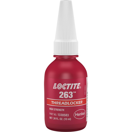 Compos&eacute; de blocage 263 s&eacute;chage rapide, Rouge, &eacute;lev&eacute;, 10 ml, Bouteille FMT Sales Ltd