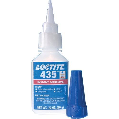435 Surface Insensitive Instant Adhesive, Clear, Bottle, 20 g FMT Sales Ltd