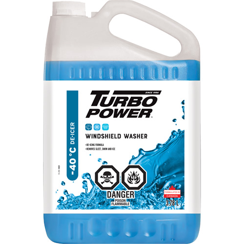 Liquide lave-glace toutes saisons Turbo Power, Cruche, 3,78 L FMT Sales Ltd