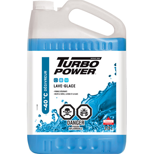 Liquide lave-glace toutes saisons Turbo Power, Cruche, 3,78 L FMT Sales Ltd