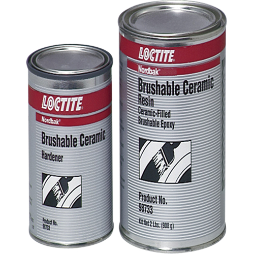 Nordbak Brushable Ceramic, 2 lbs., Kit, Grey FMT Sales Ltd