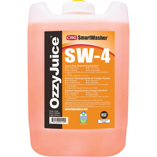 Solution nettoyante de calibre industriel Smartwasher , Cruche FMT Sales Ltd