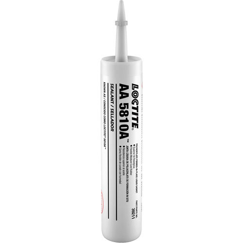 Agent d'&eacute;tanch&eacute;it&eacute; en polyacrylate pour joints de s&eacute;rie 5810A, Cartouche, Noir FMT Sales Ltd
