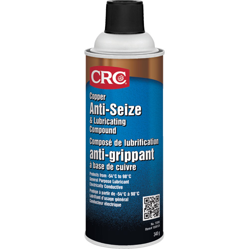 Copper Anti-Seize, 340 g, Aerosol Can, 1800°F (982.2°C) Max Temp. FMT Sales Ltd