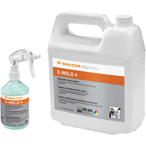 &eacute;mulsion anti-&eacute;claboussures de soudure E-Weld 4, Cruche FMT Sales Ltd