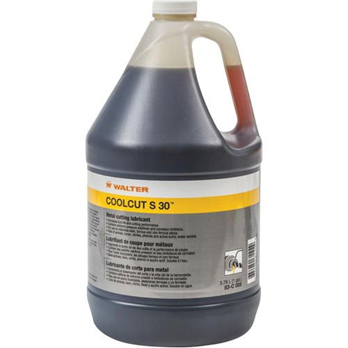 Coolcut S-30 Water-Miscible Cutting Lubricant, Jug FMT Sales Ltd