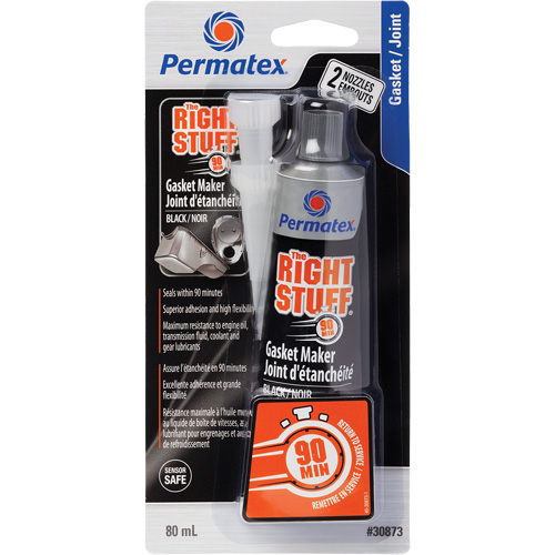 The Right Stuff&reg; 90 Minute Gasket Maker, Tube, Black FMT Sales Ltd