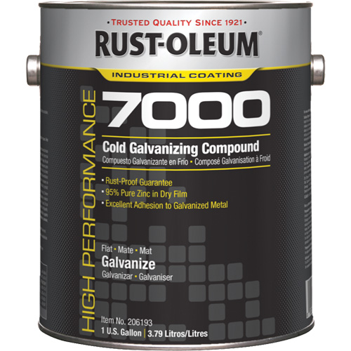 Compos&eacute; de galvanisation &agrave; froid performant du syst&egrave;me 7200, Gallon FMT Sales Ltd