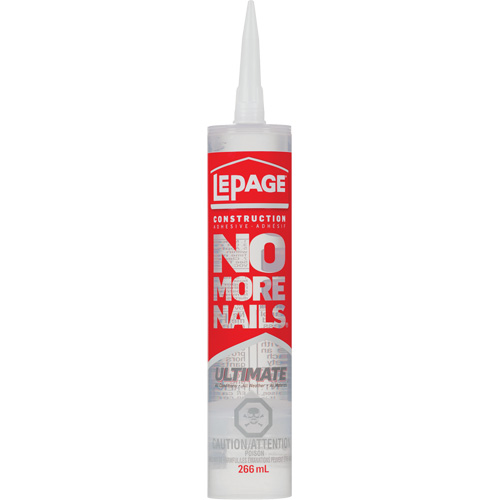 Adh&eacute;sif pour la construction No More Nails FMT Sales Ltd