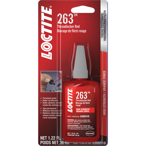 Compos&eacute; de blocage 263, Rouge, &eacute;lev&eacute;, 36 ml, Bouteille FMT Sales Ltd