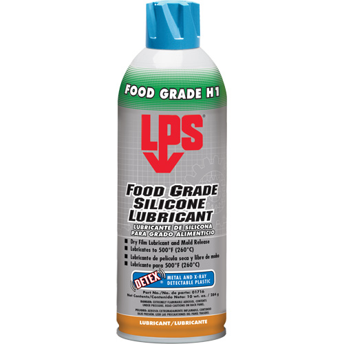 Detex&reg; Food Grade Silicone Lubricant, Aerosol Can FMT Sales Ltd