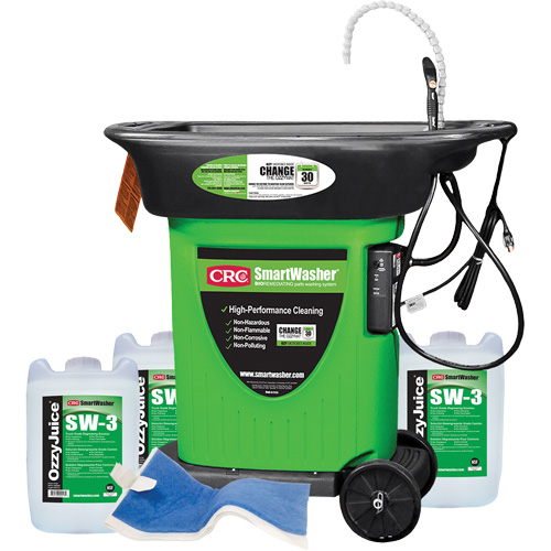 Trousse de bassin de nettoyage de pi&egrave;ces mobile SmartWasher SW-323 FMT Sales Ltd