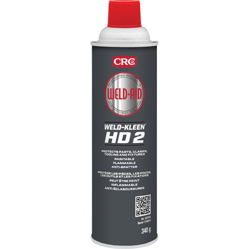 Produit anti-&eacute;claboussure Weld-Aid Weld-Kleen HD 2, A&eacute;rosol FMT Sales Ltd