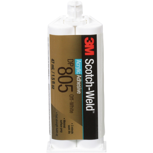 Scotch-Weld Acrylic Adhesive, Two-Part, Dual Cartridge, 1.6 fl. oz., Off-White FMT Sales Ltd