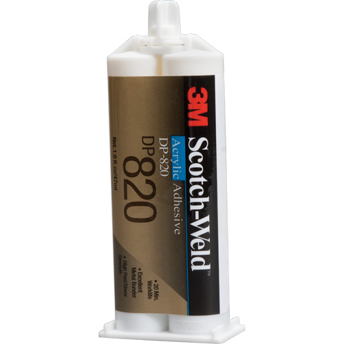 Scotch-Weld Acrylic Adhesive, Two-Part, Dual Cartridge, 1.6 fl. oz., Off-White FMT Sales Ltd