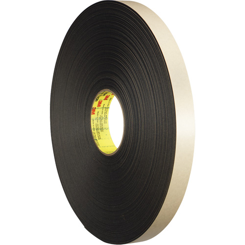 Double-Coated Foam Tape, 66 m (216') L x 12.7 mm (1/2") W, 31 mils, Polyethylene FMT Sales Ltd