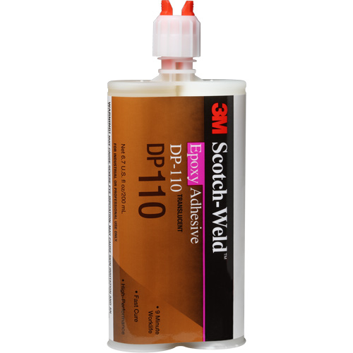 Adh&eacute;sif Scotch-Weld, 200 ml, Cartouche, Deux composants, Translucide FMT Sales Ltd