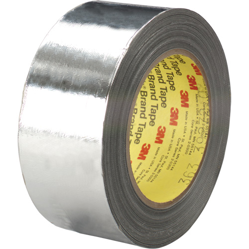 High-Temperature Aluminum Foil/Glass Cloth Tape, 7.3 mils Thick, 25.4 mm (1") x 33 m (108') FMT Sales Ltd