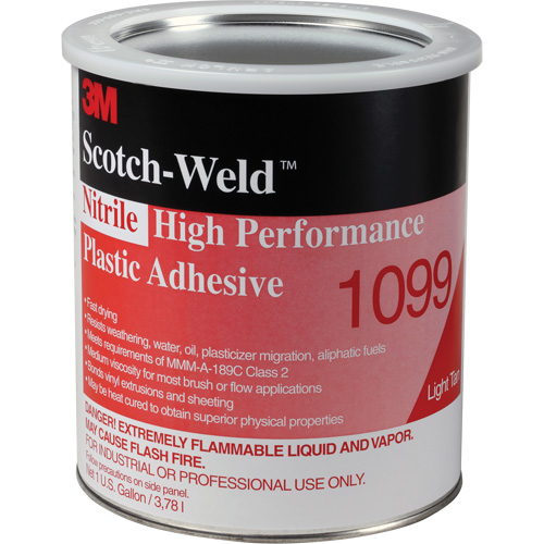 Plastic Adhesive, 1 gal., Can, Lavender FMT Sales Ltd