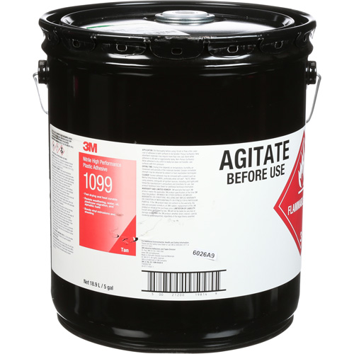 Scotch-Weld Nitrile High-Performance Adhesive, 5 gal., Pail, Yellow FMT Sales Ltd