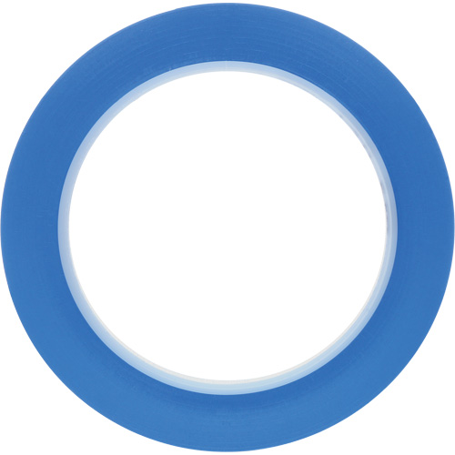 471 Vinyl Tape, 6 mm (1/4") W x 32.9 m (108') L, 5.2 mils, Blue FMT Sales Ltd