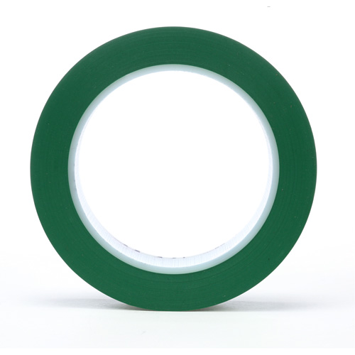 471 Vinyl Tape, 25.4 mm (1") W x 32.9 m (108') L, 5.2 mils, Green FMT Sales Ltd