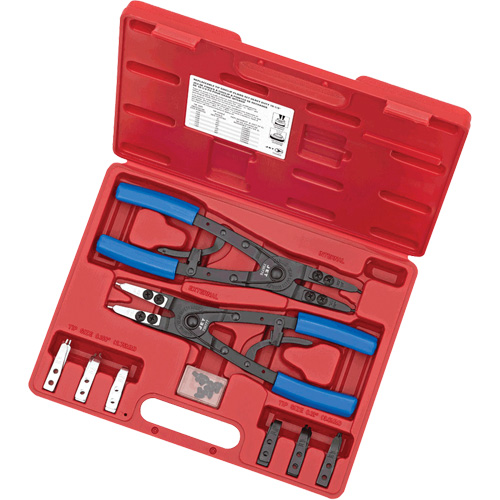 SRP-10S Jeu de pinces &agrave; cliquet pour anneau &eacute;lastique pour usage intensif, 10 Morcea FMT Sales Ltd