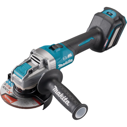 Meuleuse dangle sans fil avec interrupteur &agrave; glissi&egrave;re et moteur sans balai X-Lock XGT (outil seulement), Roue de 5", 40 V FMT Sales Ltd