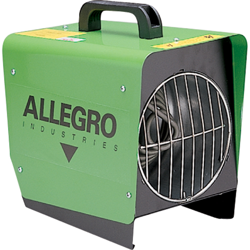 ALLEGRO INDUSTRIES Tent Heater, Fan, Electric, 5000 BTU/H FMT Sales Ltd
