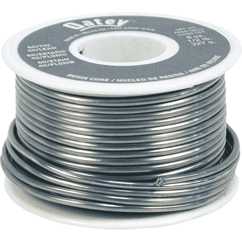 60/40 Solder, Lead-Based, 60% Tin 40% Lead, Rosin Core, 0.063" Dia. FMT Sales Ltd