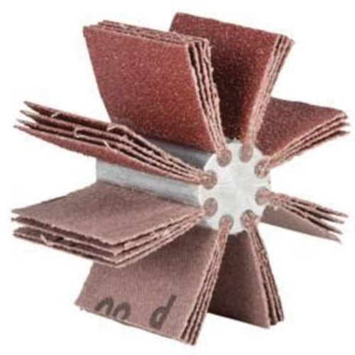 Outil de polissage d'al&eacute;sage &agrave; lamelles ordinaires B-830, Oxyde d'aluminium, Grain 60, 6-3/4" x 1-1/2" FMT Sales Ltd