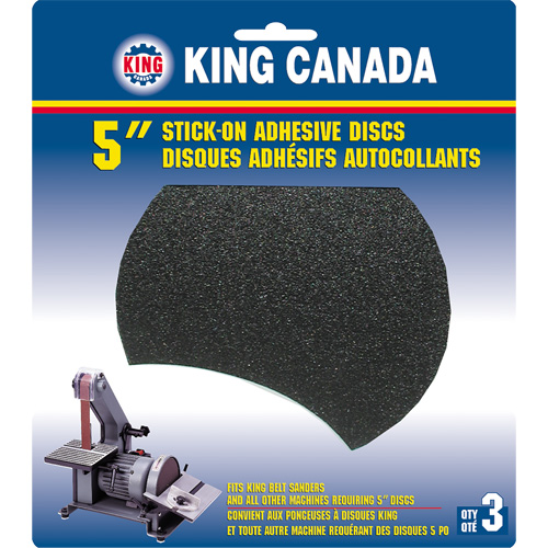 Wood Sanding Disc, 5" Dia., 80 Grit FMT Sales Ltd