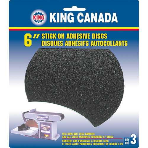 Wood Sanding Disc, 6" Dia., 80 Grit FMT Sales Ltd