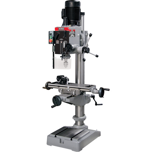Gearhead Milling Drilling Machine, 6 Speeds, 1-1/4" Drilling Capacity FMT Sales Ltd