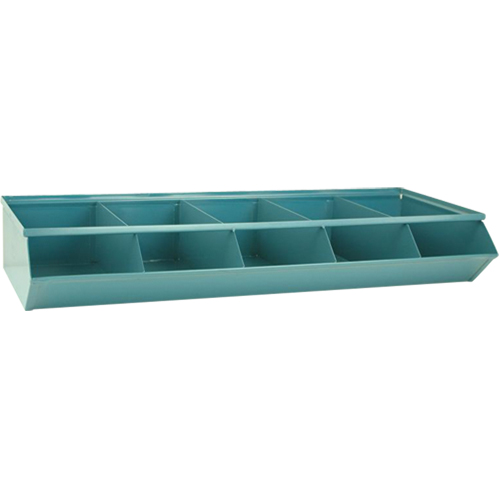 Sectional Bin Units, 100 lbs. Cap., 37" W x 15-1/2" D x 6" H, Blue FMT Sales Ltd