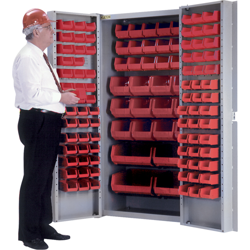 Armoire &agrave; combinaison avec porte creuse, 38" la x 24" p x 72" h, 36 tablettes FMT Sales Ltd