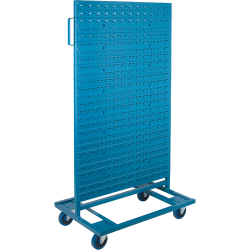 Supports mobiles pour contenants - &agrave; deux c&ocirc;t&eacute;s, 0 bacs, 36" la x 24" p x 67-1/2" h FMT Sales Ltd