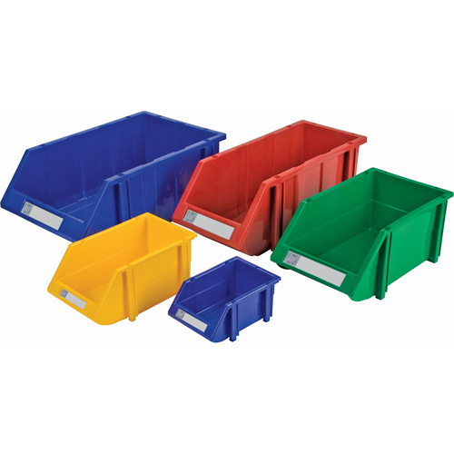 Stack & Hang Bin, 7-7/8" W x 7" H x 17-11/16" D, Red FMT Sales Ltd