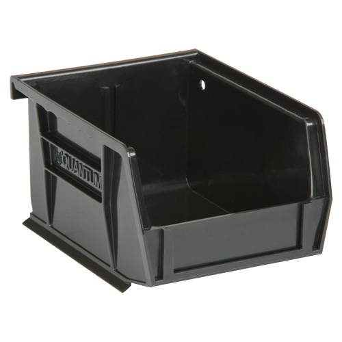 Bacs ultra empilable & suspendable, 4-1/8" la, 3" h x 5-3/8" p, Noir FMT Sales Ltd