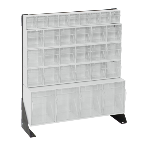 Support pour bacs basculants, 23-5/8" la x 8" p x 28" h, 31 tiroirs FMT Sales Ltd