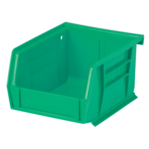 Bac empilable & &agrave; suspendre, 4-1/8" la, 3" h x 5-3/8" p, Vert FMT Sales Ltd