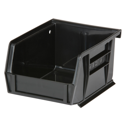 Bac empilable & &agrave; suspendre, 4-1/8" la, 3" h x 5-3/8" p, Noir FMT Sales Ltd