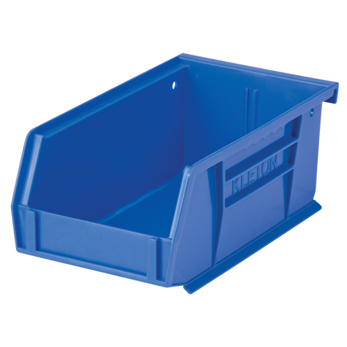 Bac empilable & &agrave; suspendre, 4-1/8" la, 3" h x 7-3/8" p, Bleu FMT Sales Ltd