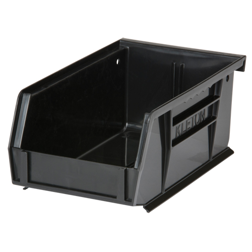 Bac empilable & &agrave; suspendre, 4-1/8" la, 3" h x 7-3/8" p, Noir FMT Sales Ltd