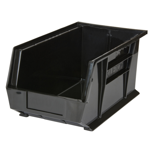 Bac empilable & &agrave; suspendre, 8-1/4" la, 7" h x 14-3/4" p, Noir FMT Sales Ltd